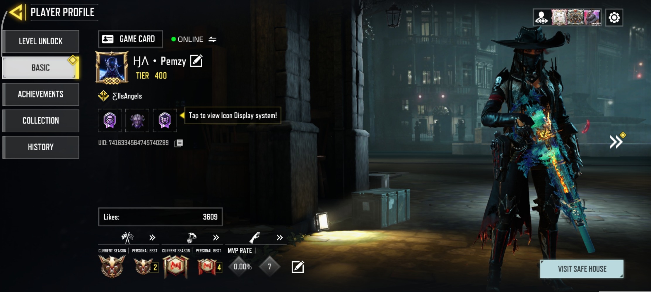 10 MYTHICS w 1 MAXED | 30 LEGENDARIES | 2 MYTHIC CHARACTER 1 MAXED | including 2 Legendary character and 1 LEGENDARY VEHICLES