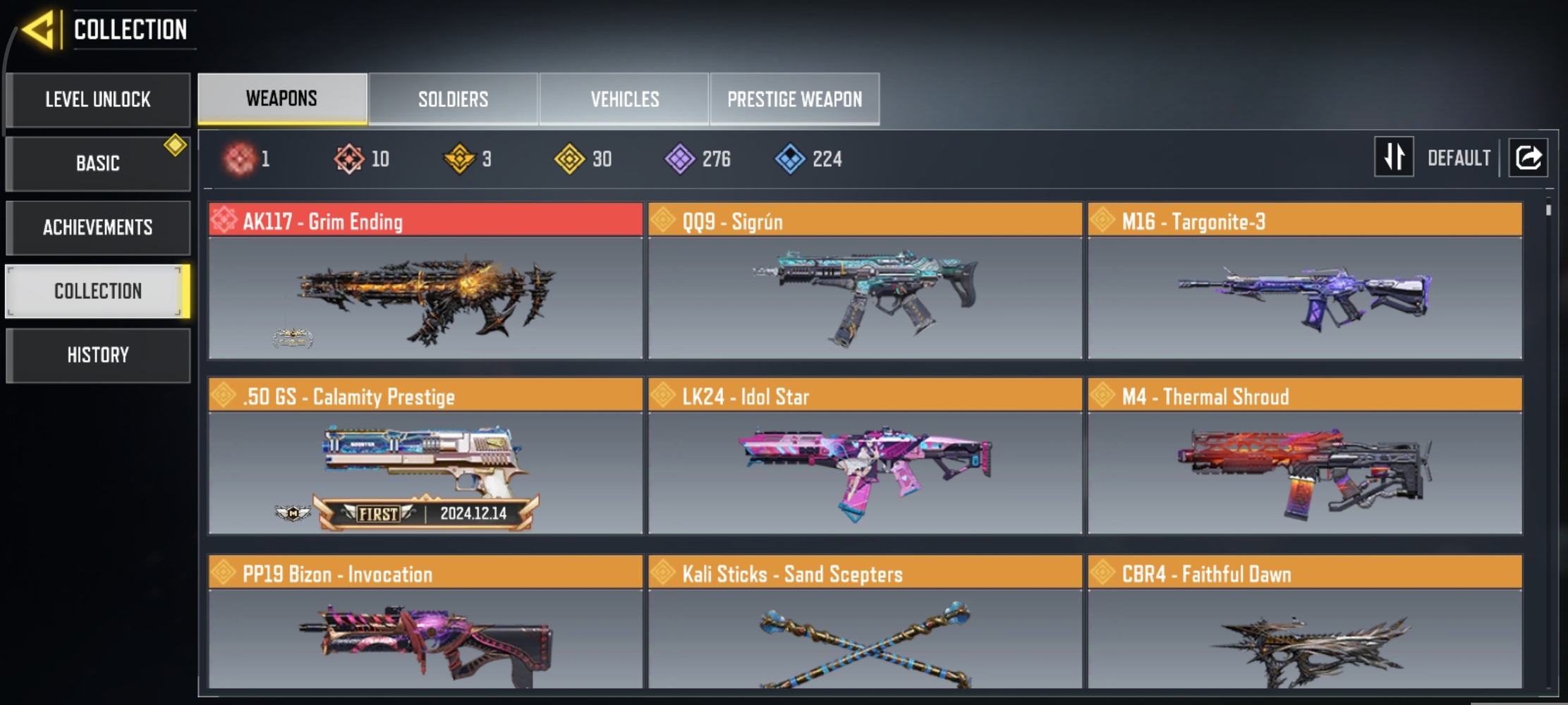 10 MYTHICS w 1 MAXED | 30 LEGENDARIES | 2 MYTHIC CHARACTER 1 MAXED | including 2 Legendary character and 1 LEGENDARY VEHICLES - Image 3