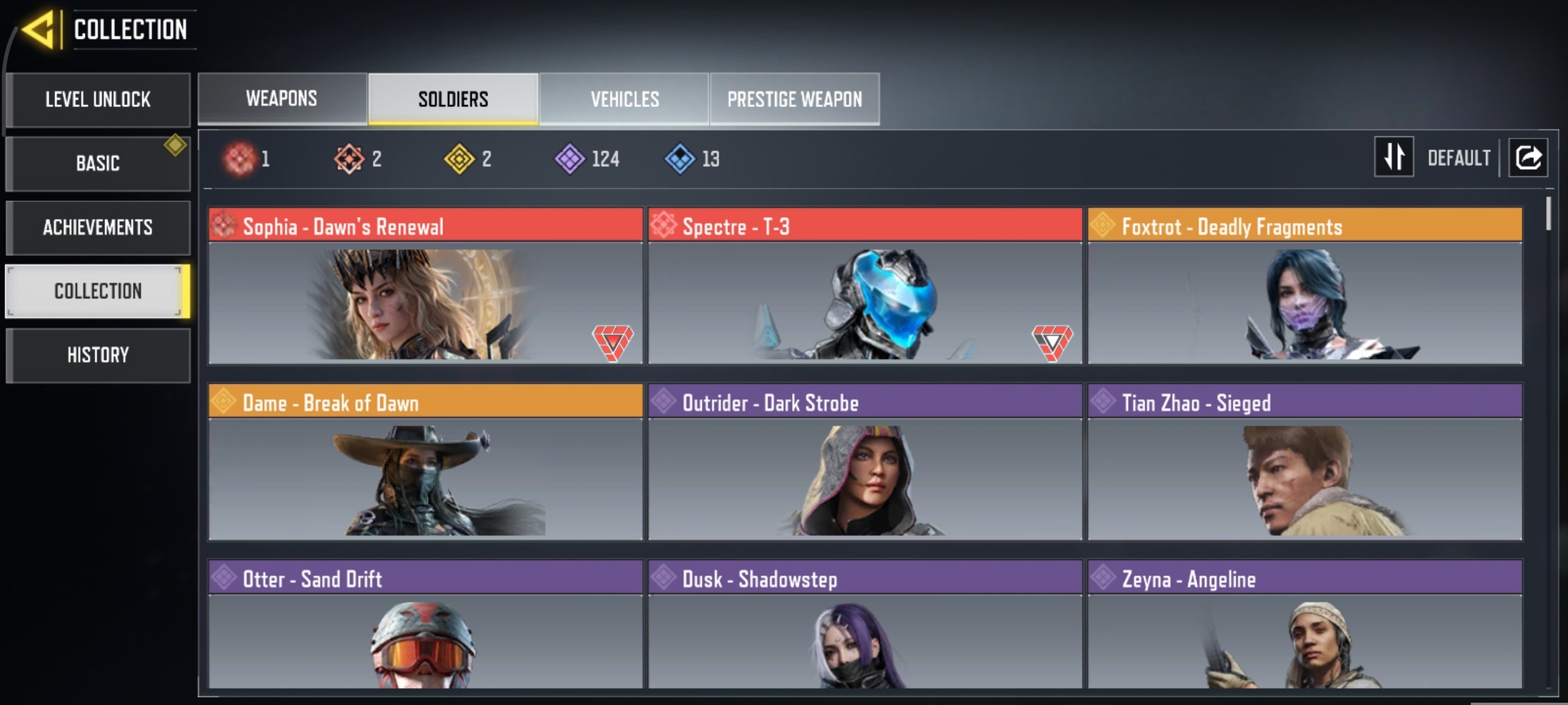 10 MYTHICS w 1 MAXED | 30 LEGENDARIES | 2 MYTHIC CHARACTER 1 MAXED | including 2 Legendary character and 1 LEGENDARY VEHICLES - Image 6