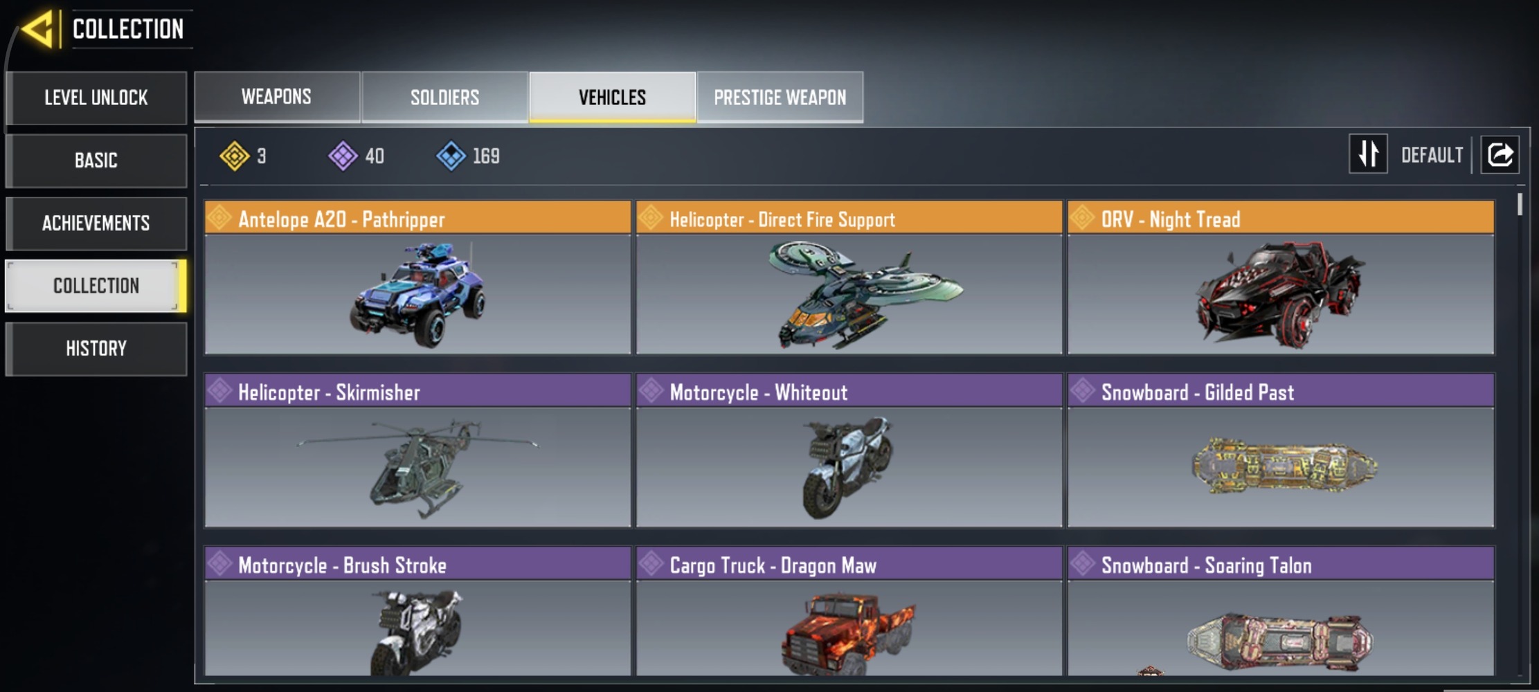 6 MYTHICS w 1 MAXED | 15 LEGENDARIES | 0 MYTHIC CHARACTER 0 MAXED | including 3 Legendary character and 3 LEGENDARY VEHICLES - Image 6