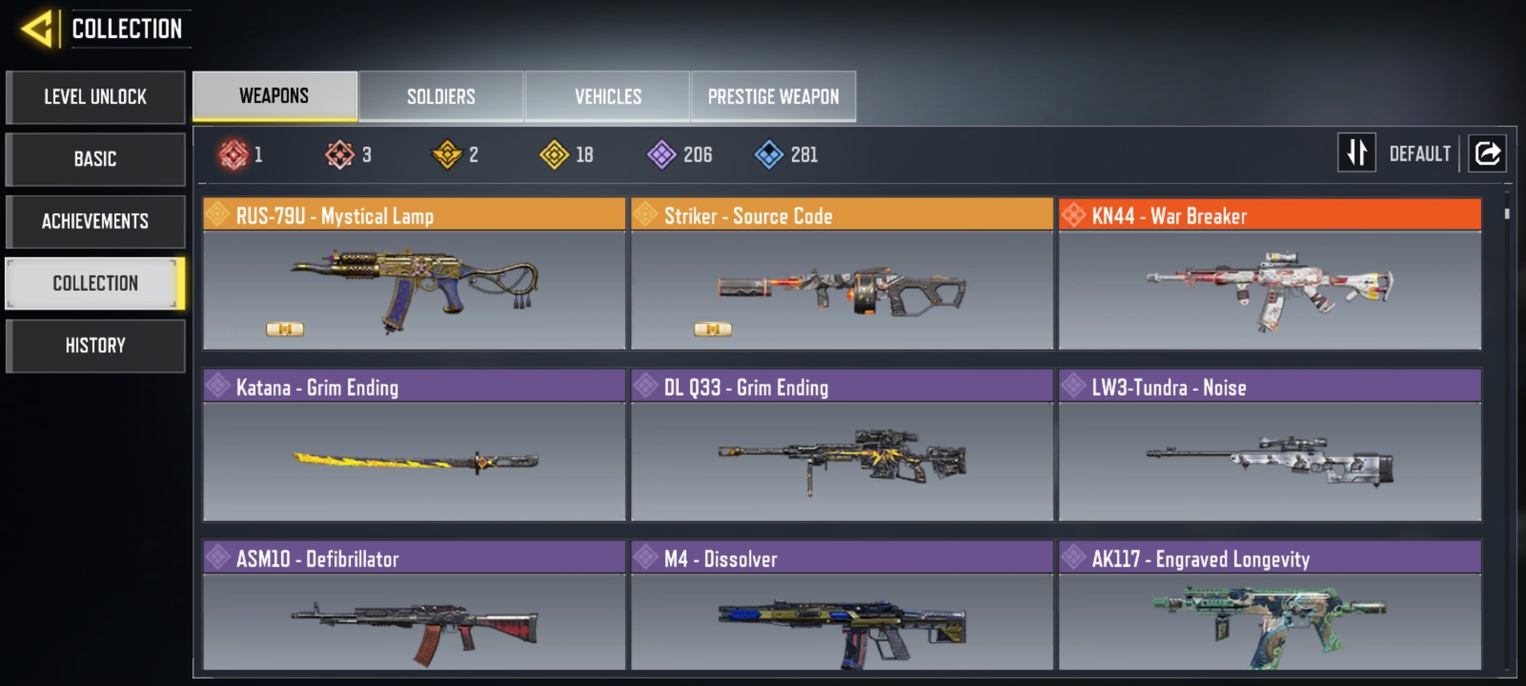 3 MYTHICS w 1 MAXED | 18 LEGENDARIES | 0 MYTHIC CHARACTER 0 MAXED | including 0 Legendary character and 0 LEGENDARY VEHICLES - Image 4