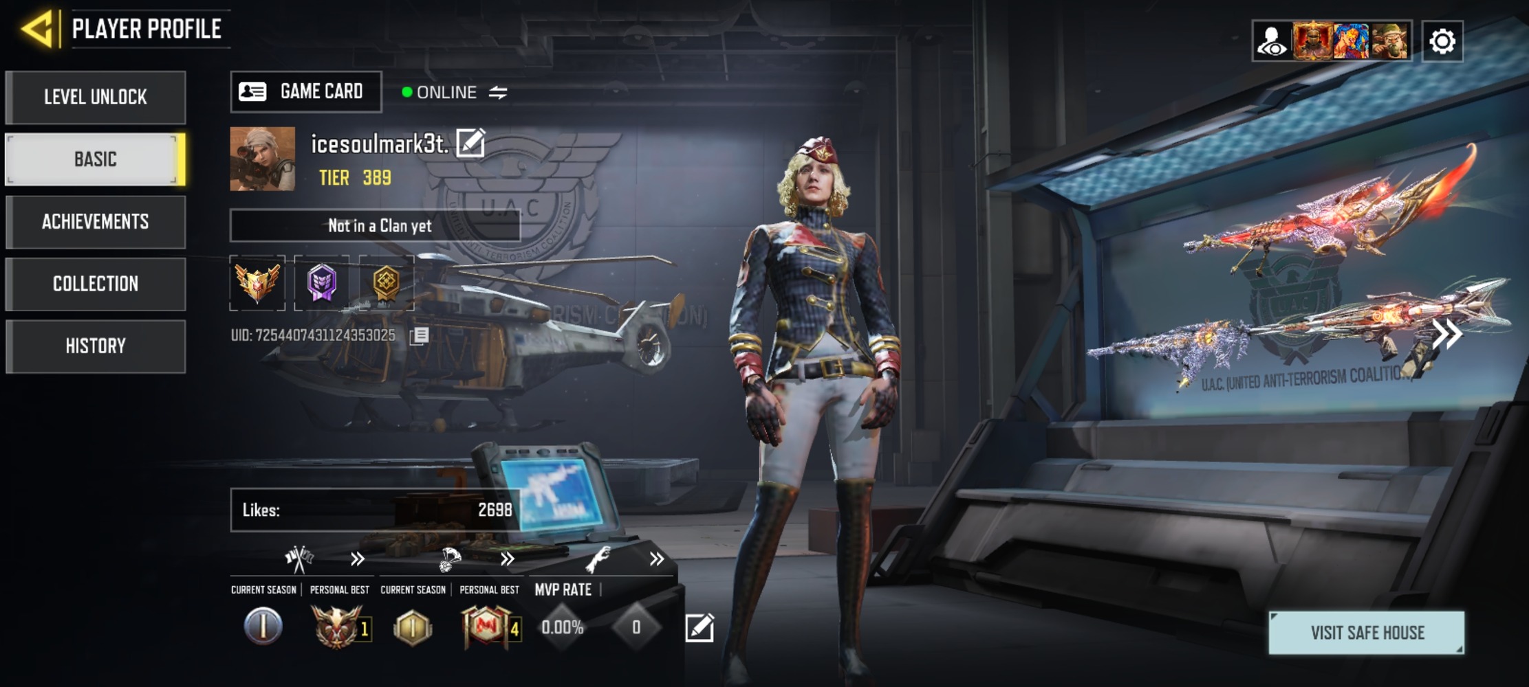 4 MYTHICS w 1 MAXED | 6 LEGENDARIES | 0 MYTHIC CHARACTER 0 MAXED | including 0 Legendary character and 0 LEGENDARY VEHICLES