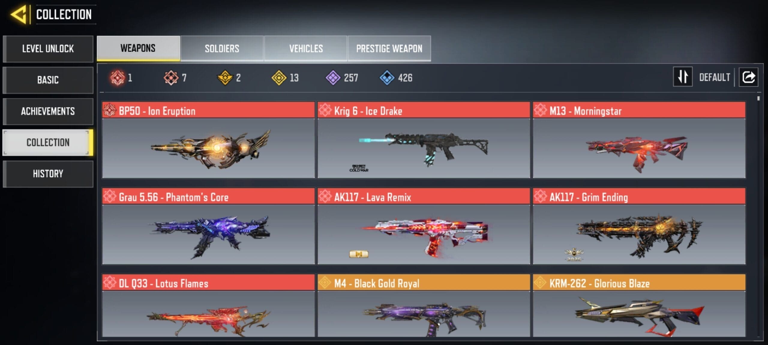 CODM Account 7 Mythics & 15 Legendaries | Rare Skins & Vehicles – IceSoulMarket #1 - Image 2